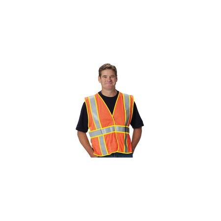 Pip CLASS 2 TREATED POLY, MESHVEST H&L CLOSURE 2 POCKET, PK 50 305-USV5FROR